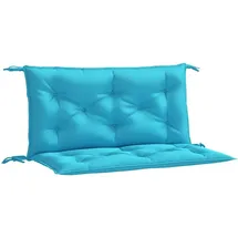 vidaXL Bankauflage 100 x 50 x 7 cm türkis 2 St.