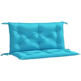 vidaXL Bankauflage 100 x 50 x 7 cm türkis 2 St.