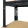 shelfplaza Werkbank Metall 190x80x60 cm schwarz