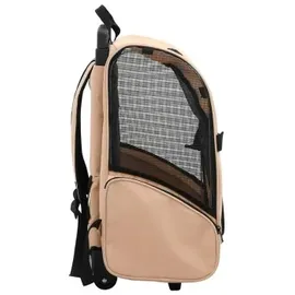 vidaXL Hundetrolley Faltbar Transporttasche Tragetasche Trolley Katze Rucksack