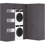 OPTIFIT Mehrzweckschrank-Set 213,2 x 150 x 210 cm Grau