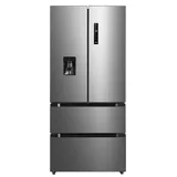Hanseatic French Door HFD18983DWDI, 189,8 cm hoch, 83,3 cm breit silberfarben