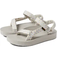 Teva Damen Midform Universal Sandale, Geometrische Retro-Birke, 42 EU - 42 EU