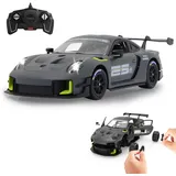 Jamara Porsche 911 GT2 RS Clubsport 25 1:18 grau 2,4 GHz Bausatz