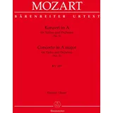 Concerto for Violin No.5 in A major (K.219) (Full Score)