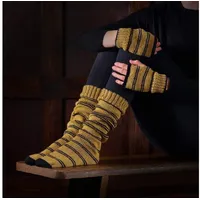 ThumbsUp! Strickset Hufflepuff Gelb