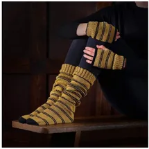ThumbsUp! Strickset Hufflepuff Gelb