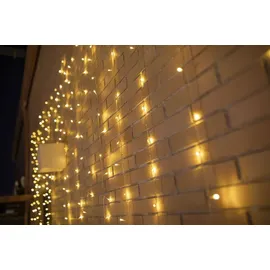 Newgarden Lichtervorhang LED 3x2 m warmweiß