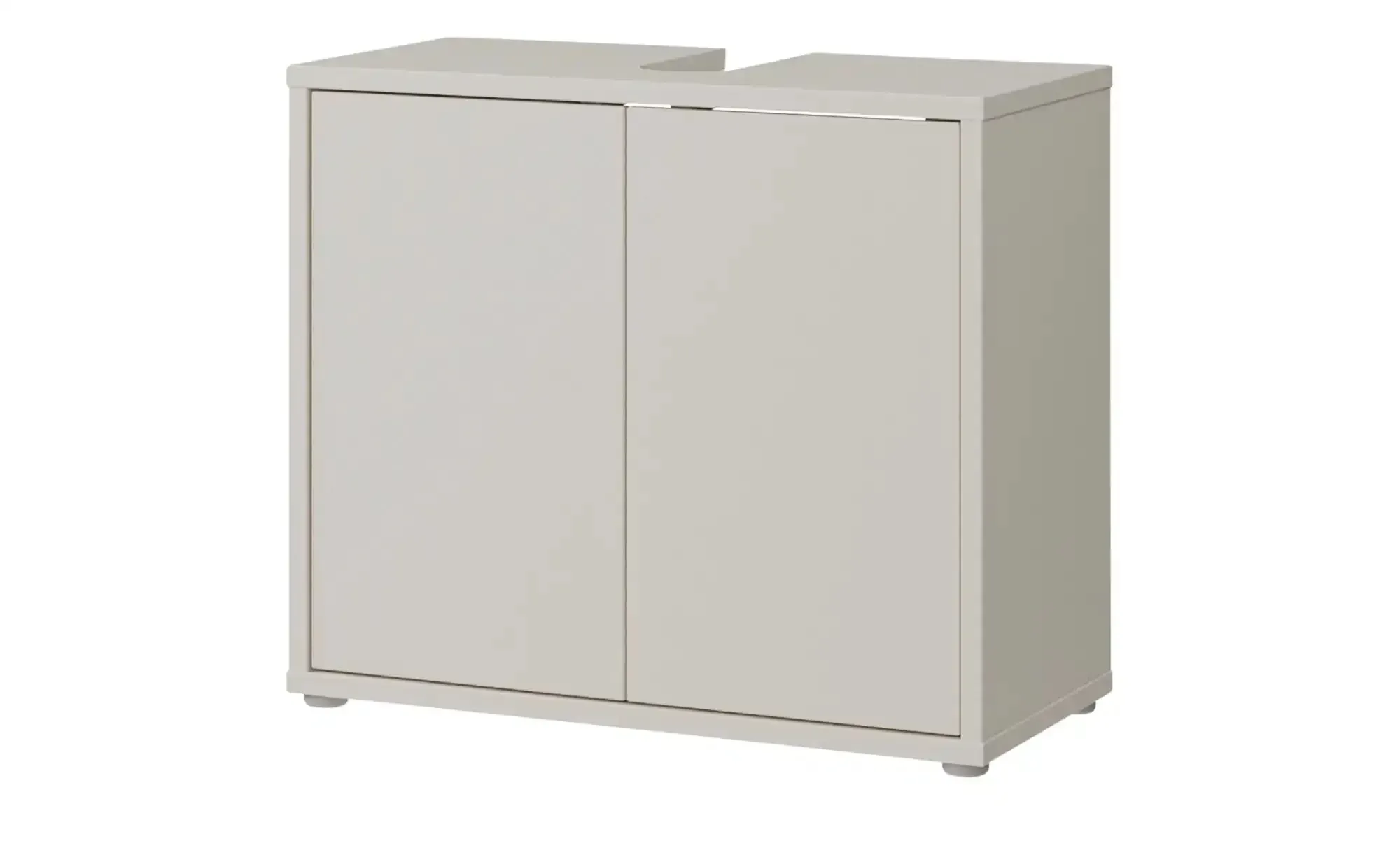 Waschbeckenunterschrank   ¦ beige ¦ Maße (cm): B: 75 H: 64 T: 35.0