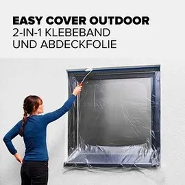 Tesa Easy Cover Economy Abdeckfolie Nachfüllpack 20 x 1,40 m