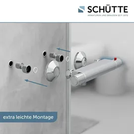 Schütte Vico Duscharmatur Thermostat Chrom