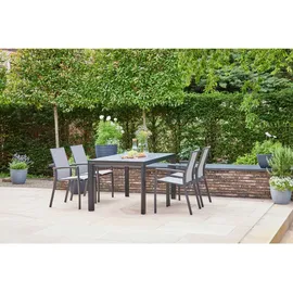Siena Garden Silva Gartentisch 140 x 90 x 74 cm Wood Grey