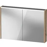 Duravit D-Code Spiegelschrank Verspiegelt DC7107055552000 1000x700x148, Eiche Marmoriert Matt,