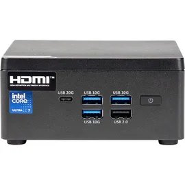 bluechip BUSINESSline M11471 Mini-PC Intel Core Ultra 7 155H 4,8 GHz 16 GB RAM 500 GB SSD Intel Arc Graphics Windows 11 Pro