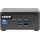 bluechip BUSINESSline M11471 Mini-PC Intel Core Ultra 7 155H 4,8 GHz 16 GB RAM 500 GB SSD Intel Arc Graphics Windows 11 Pro