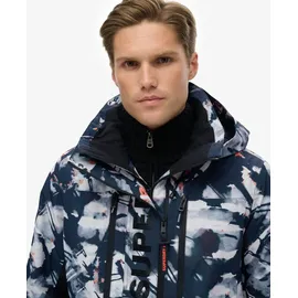 Superdry Ultimate Freestyle Skijacke Blau/Weiß XL