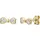 Celesta Ohrstecker CELESTA Gelb, Weiß Gold one-size