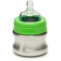 Klean Kanteen Baby Trinkflasche Brushed Stainless 148ml/5oz, Silber