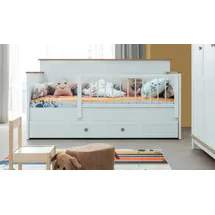 aea Kinderbettchen Kinderlaufstall Bettchen Krippe Weiß Holz Bett Modern