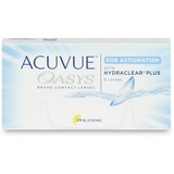 Acuvue Oasys for Astigmatism 6 St. / 8.60 BC / 14.50 DIA / -3.00 DPT / -2.25 CYL / 170° AX