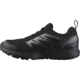 Salomon Wander Gore-Tex Herren Trail Running Wasserdichte Schuhe, Outdoor-bereit, Komfort durch Dämpfung, Sicherer Fußhalt, Black, 48