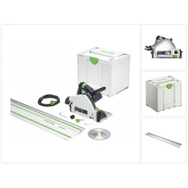 Festool Tauchsäge TS 55 FEBQ-Plus-FS inkl. Führungsschiene FS 1400/2 + Systainer SYS 3 M 337