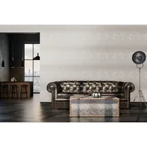 A.S. Création My Home My Spa Vliestapete Damask Paisley Grau Ornament, 10.05 x 0.53 m)