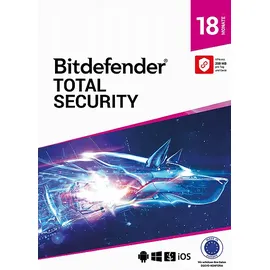 BitDefender Total Security 10 Geräte 18 Monate ESD DE Win Mac Android iOS