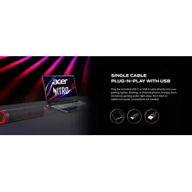 Acer Nitro Gaming Soundbar Schwarz