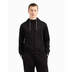 EA7 für Herren. 7M000231_AF13512 Sichtbarkeit Sweatshirt schwarz (L), Lässig, Sportlich, Baumwolle, Multisport