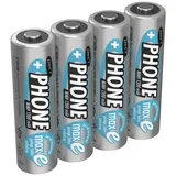 Ansmann Akku AA 1300 mAh 4 St.