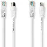 Nedis Coax & Cat6 Kombikabel 3,00 m