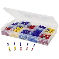 TRU Components 731306 Quetschverbinder-Sortiment 0.50 mm2 2.50 mm2 Blau,