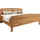 Wiemann Funktionsbett Lausanne, Bettgestell, Bettrahmen, teilmassiv Erle, Kopf- und Fußteil aus Massivholz, zwei Größen, Bettseitenhöhe 43 cm beige