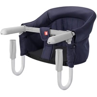 SONARIN Tischsitz Faltbar Babysitz,Baby Hochstuhl für zu Hause und Unterwegs mit Transporttasche,kinderhochstuhl(Blau)
