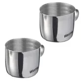 Westmark Milchkännchen Brasilia silber 30,0 ml, 2 St.