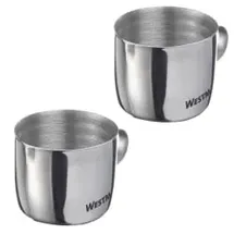 Westmark Milchkännchen Brasilia silber 30,0 ml, 2 St.
