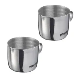 Westmark Milchkännchen Brasilia silber 30,0 ml, 2 St.