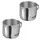 Westmark Milchkännchen Brasilia silber 30,0 ml, 2 St.