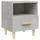 vidaXL Nachtschrank Betongrau 40 x 35 x 47 cm Grau
