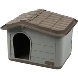 URBAN LIVING Hundehütte 60 x 51 x 41 cm Kunststoff Mehrfarbig