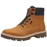 S.Oliver Herren Stiefel zum Schnüren Wasserabweisend Vegan, Braun (Corn), 44