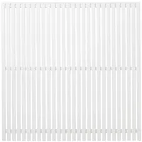Plus Zaun Sendai 180 x 180 cm RAL 9010 Weiß