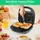 OZAVO Sandwichmaker 3-in-1 Sandwichmaker - Sandwiches, Waffeln, und Paninis, Antihaftbeschichtete, austauschbare Platten, 750W