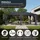 4iq group Hardtop Pavillon 3 x 6 m inkl. Vorhänge Braun