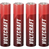 VOLTCRAFT Industrial LR03 Micro (AAA)-Batterie Alkali-Mangan 1350 mAh 1.5 V 4 St.