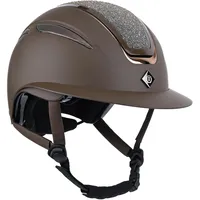 Imperial Riding Reithelm Olania Deluxe Big Visor L Braun