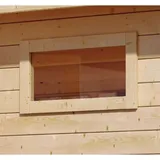 Karibu Fenster 38 mm x 440 mm x 850 mm Aktion Naturbelassen