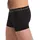 Bamboo basics Herren Boxer Shorts, 6er Pack - LIAM Trunks, atmungsaktiv, Jersey Schwarz L