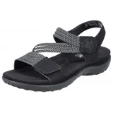 Rieker Sandale Herren Schwarz 42
